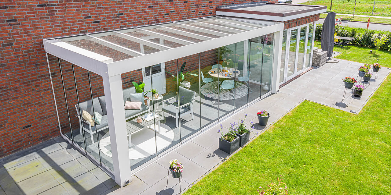 Verandaproject Veendam witte veranda