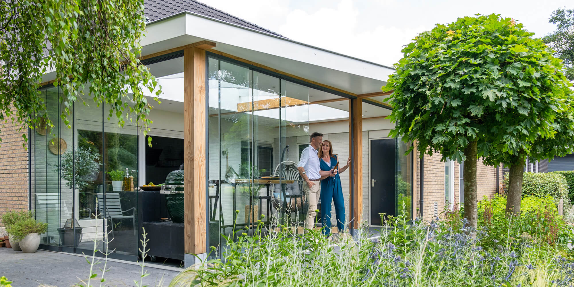 Moderne veranda Apeldoorn